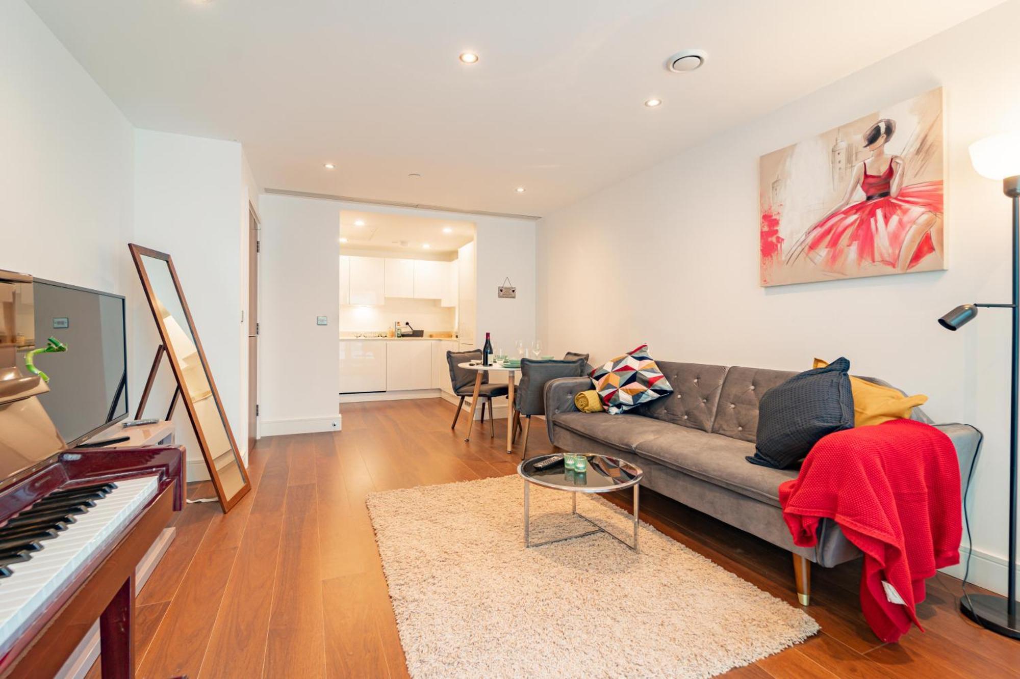 Stylish And Comfortable Canary Wharf Apartment Perfect For Long Stays Лондон Экстерьер фото